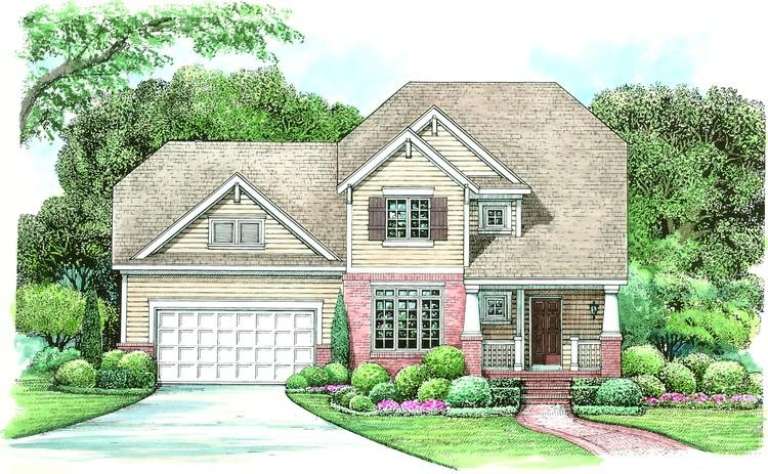 House Plan House Plan #7520 Front Elevation