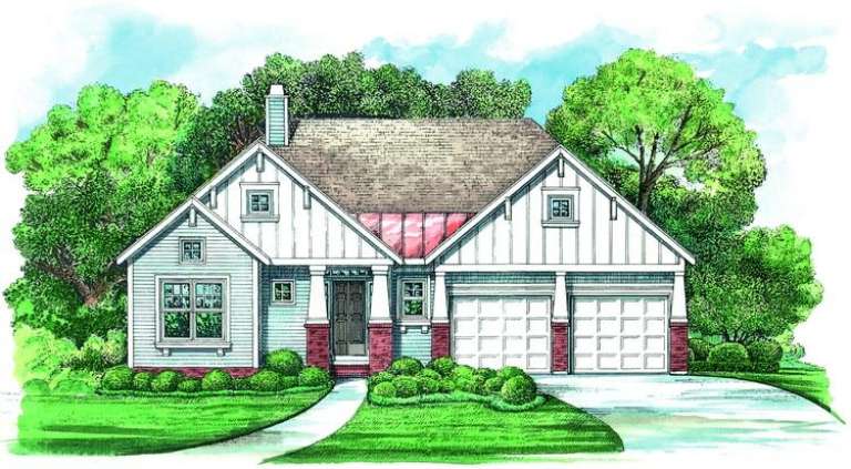 House Plan House Plan #7522 Front Elevation