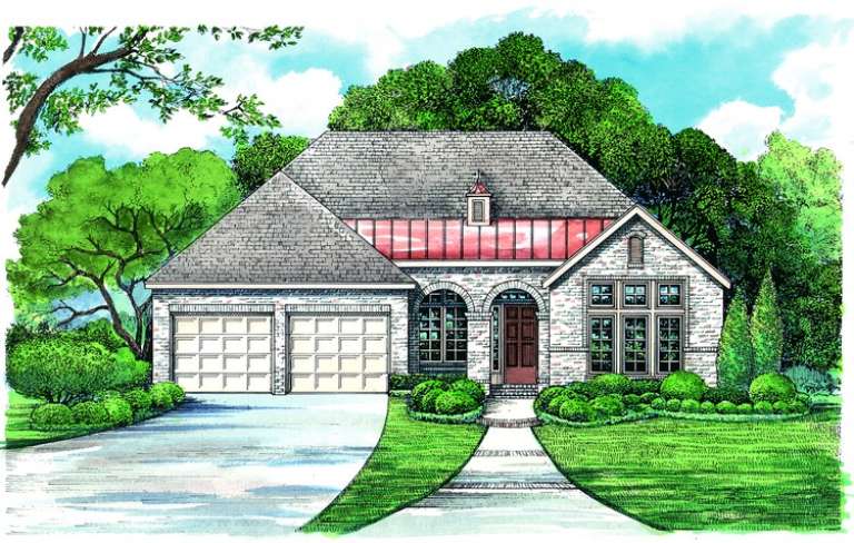 House Plan House Plan #7525 Front Elevation
