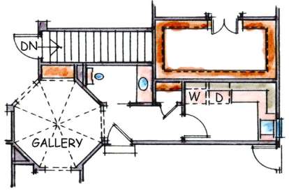 Optional Basement for House Plan #402-01061