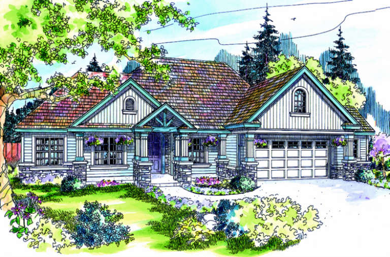 House Plan House Plan #753 Front Elevation