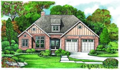 Craftsman House Plan #402-01065 Elevation Photo