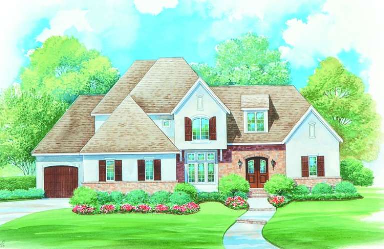 House Plan House Plan #7537 Front Elevation