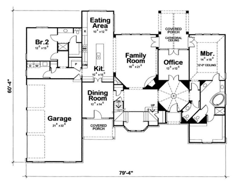 House Plan House Plan #7540 Drawing 1