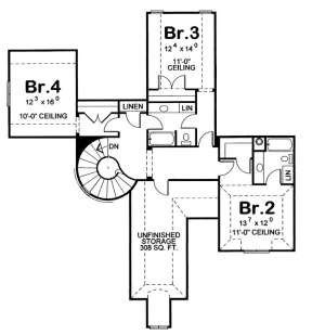 Floorplan 2 for House Plan #402-01076