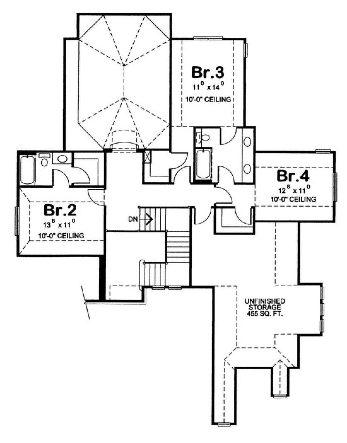 Floorplan 2 for House Plan #402-01077