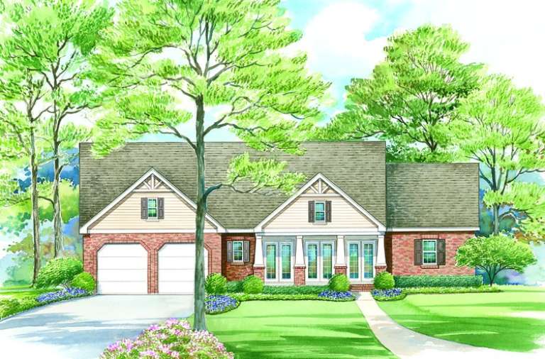 House Plan House Plan #7548 Front Elevation