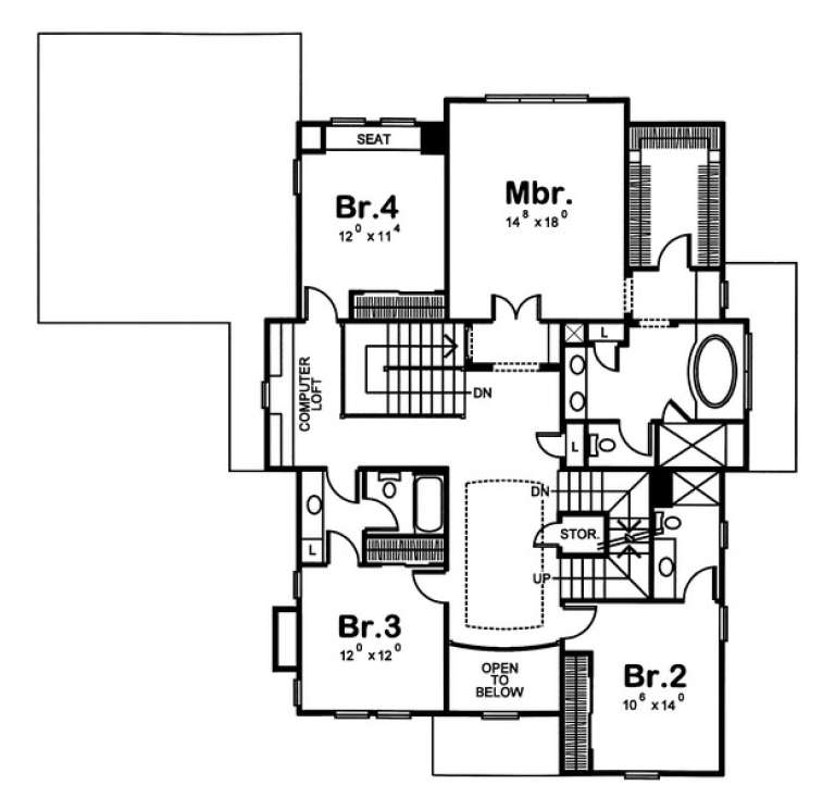 House Plan House Plan #7568 Drawing 2