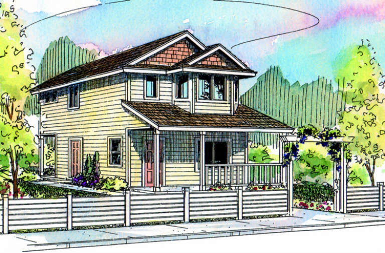 House Plan House Plan #758 Front Elevation
