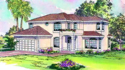 4 Bed, 2 Bath, 2635 Square Foot House Plan - #035-00118