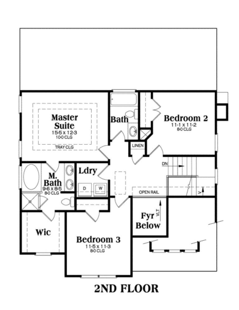 House Plan House Plan #77 Drawing 2