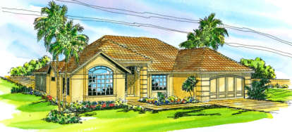 3 Bed, 2 Bath, 1982 Square Foot House Plan - #035-00123