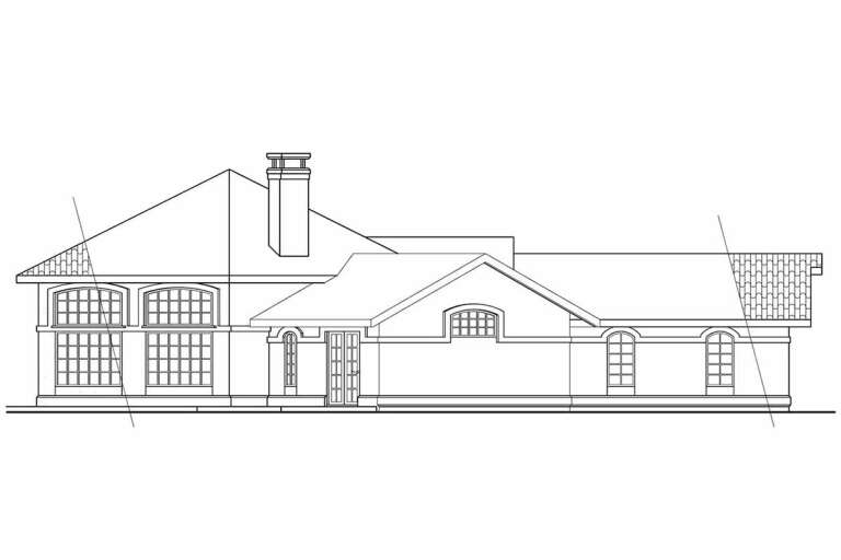 Florida House Plan #035-00124 Elevation Photo