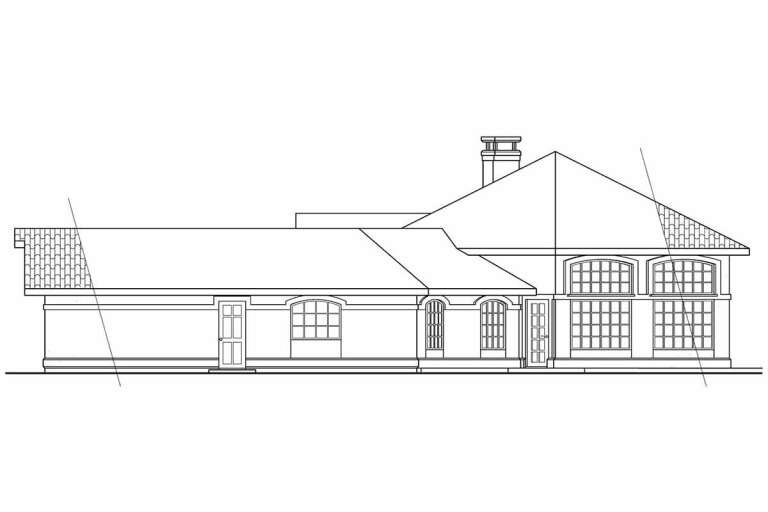 Florida House Plan #035-00124 Elevation Photo
