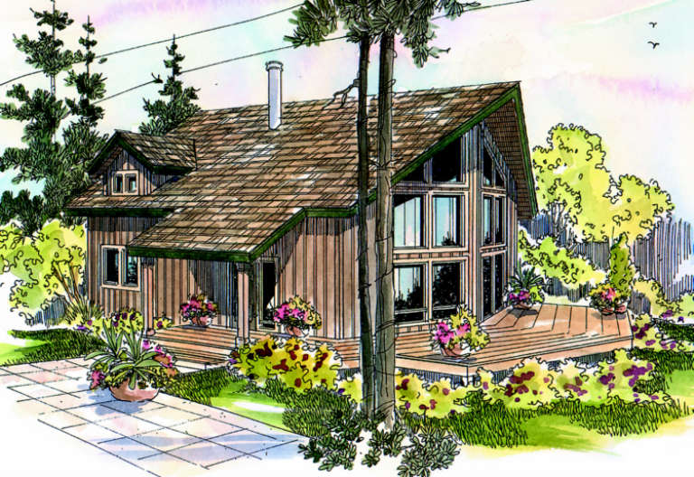 House Plan House Plan #776 Front Elevation