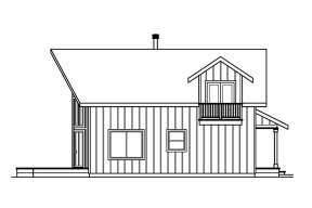 Cabin House Plan #035-00125 Elevation Photo