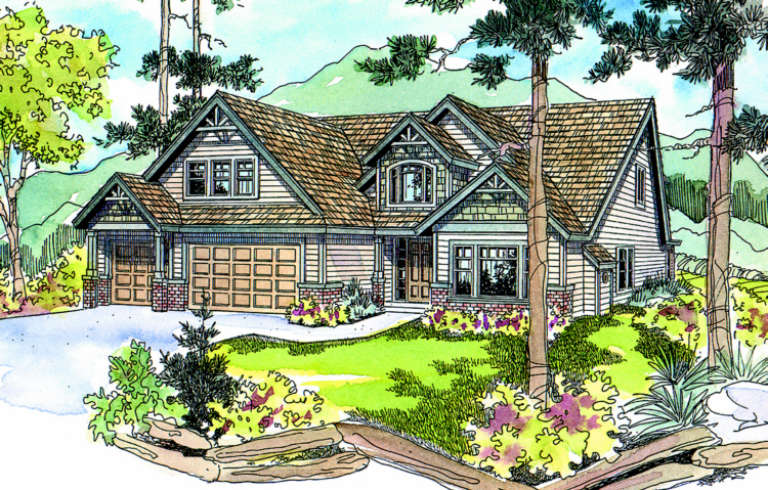 House Plan House Plan #780 Front Elevation