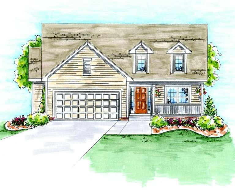 House Plan House Plan #7841 Front Elevation