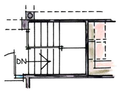Optional Basement Stairs for House Plan #402-01379