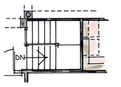 Optional Basement Stairs for House Plan #402-01380