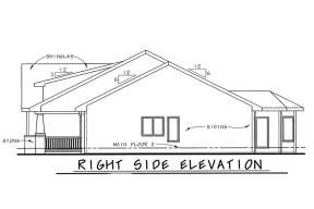 Craftsman House Plan #402-01381 Elevation Photo