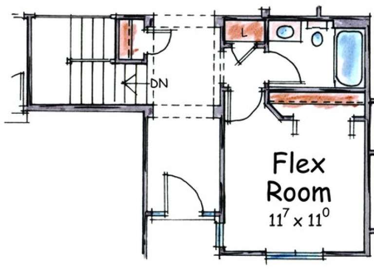 House Plan House Plan #7849 Drawing 2