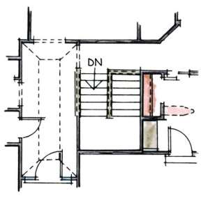 Optional Basement Stairs for House Plan #402-01385