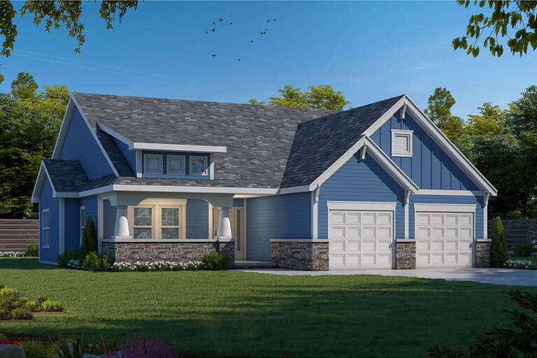 House Plan House Plan #7852 Front Elevation