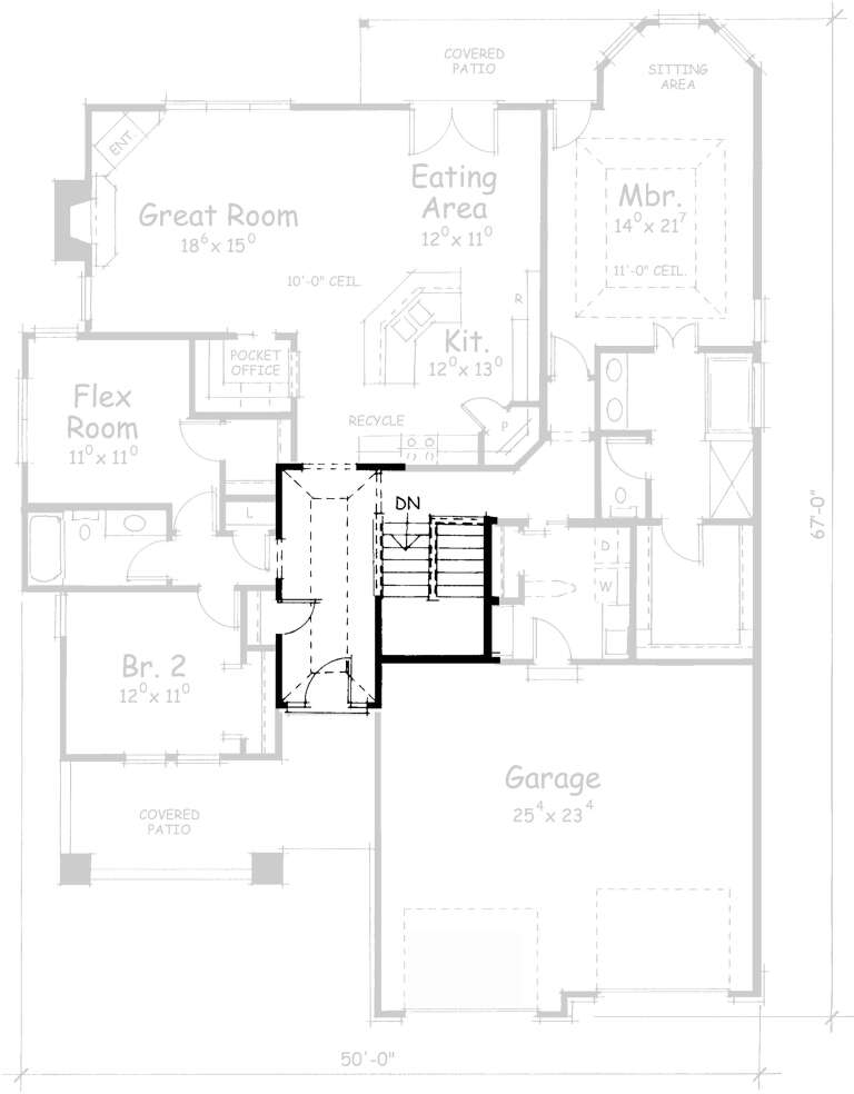 House Plan House Plan #7852 Drawing 2