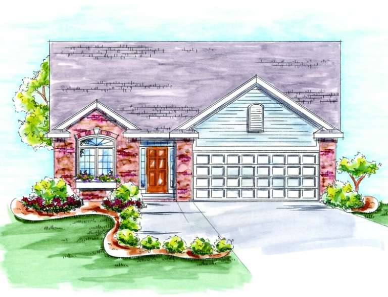 House Plan House Plan #7853 Front Elevation