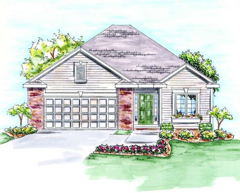 House Plan House Plan #7857 Front Elevation