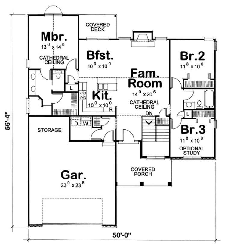 House Plan House Plan #7862 Drawing 1