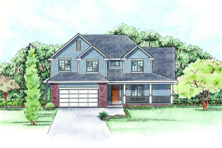 House Plan House Plan #7864 Front Elevation