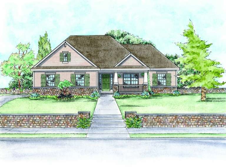 House Plan House Plan #7870 Front Elevation