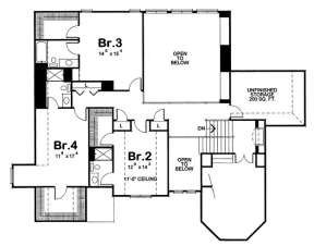 Floorplan 2 for House Plan #402-01413