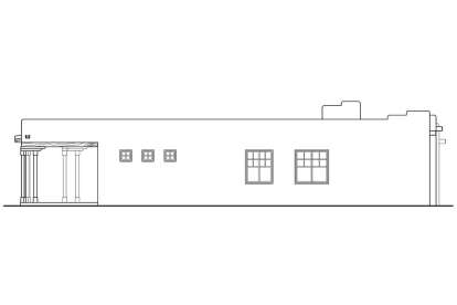 Ranch House Plan #035-00137 Elevation Photo