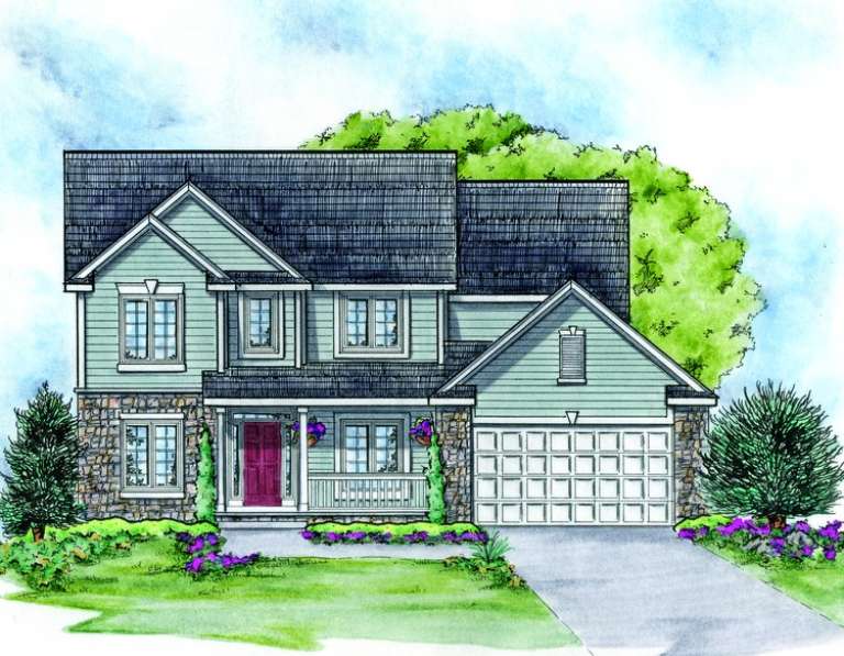 House Plan House Plan #7903 Front Elevation