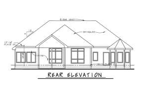 French Country House Plan #402-01440 Elevation Photo