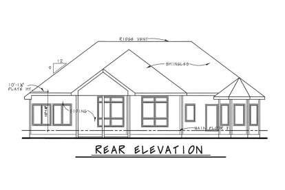 French Country House Plan #402-01440 Elevation Photo