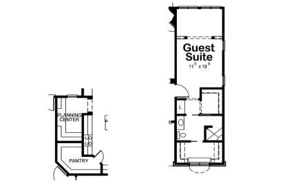 Alternate Main Floor Layout for House Plan #402-01440