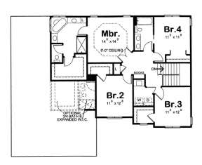 Floorplan 2 for House Plan #402-01443