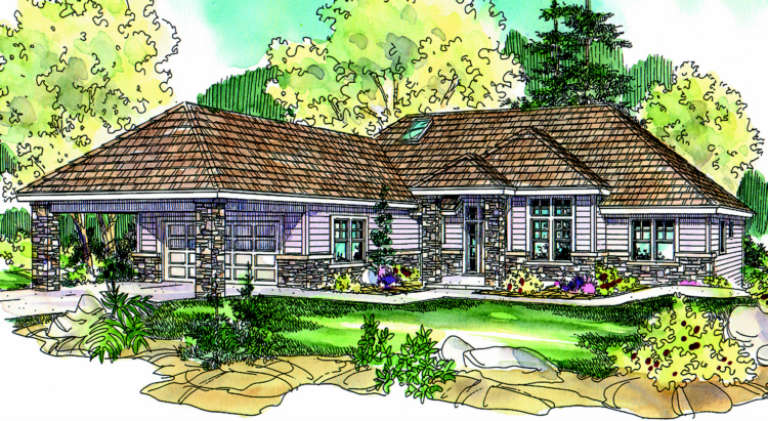 House Plan House Plan #791 Front Elevation
