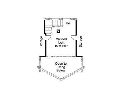 Second Floor for House Plan #035-00143