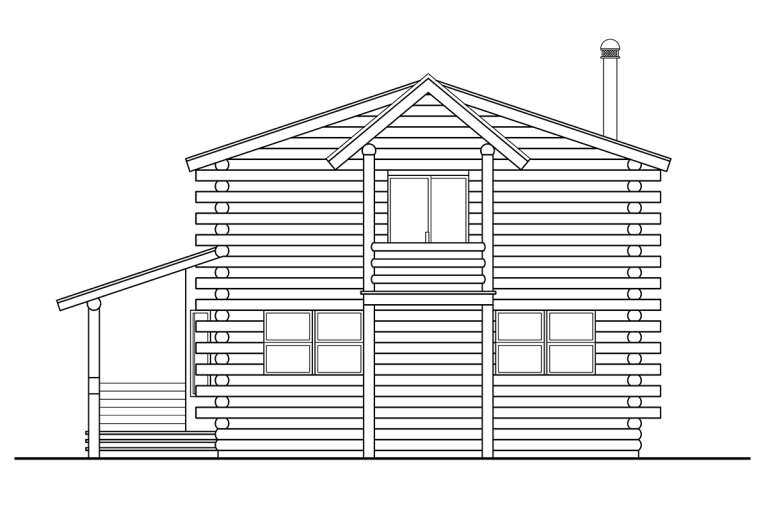 Contemporary House Plan #035-00144 Elevation Photo
