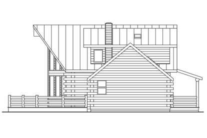 Vacation House Plan #035-00146 Elevation Photo