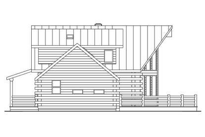 Vacation House Plan #035-00146 Elevation Photo