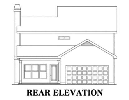 Craftsman House Plan #009-00063 Elevation Photo