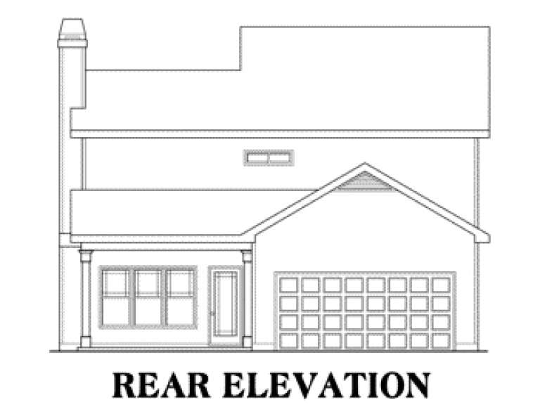 Craftsman House Plan #009-00063 Elevation Photo
