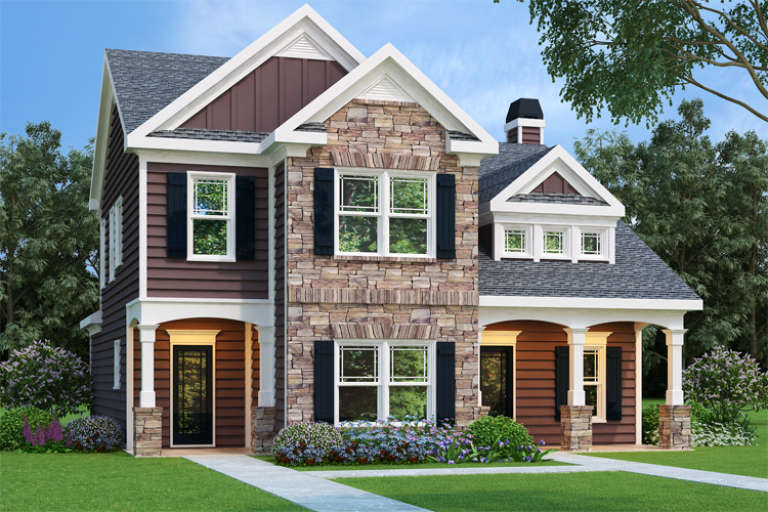 House Plan House Plan #80 Front Elevation
