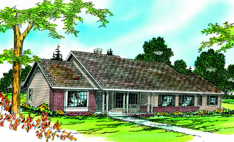 House Plan House Plan #800 Front Elevation